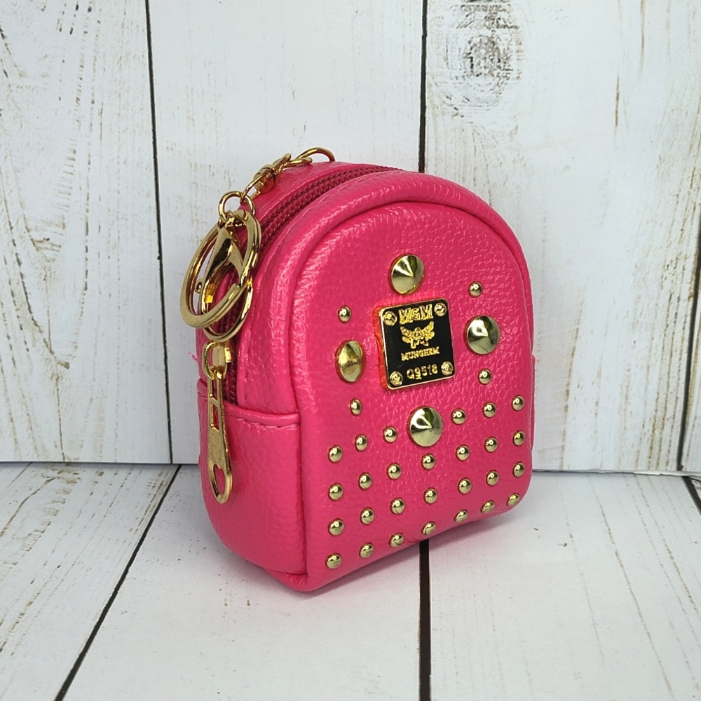 Mini Purse Backpack Keychain - Picture 3 of 11